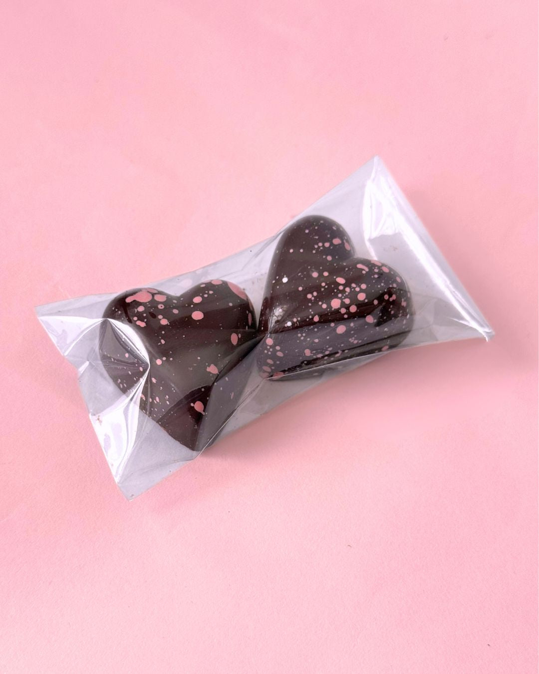 Duo de cœurs au caramel salé fondant