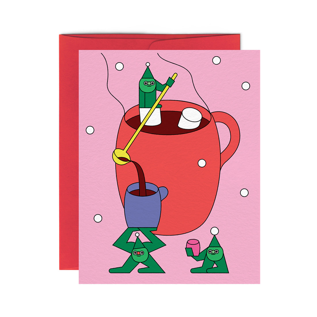 Greeting card Paperole - Hot Chocolate
