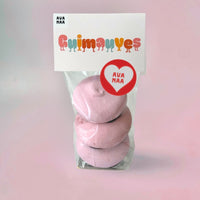 Homemade raspberry marshmallows dipped in chocolate