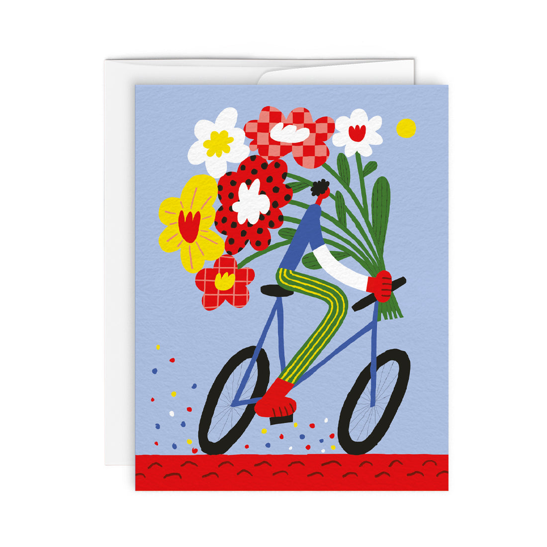 Carte de souhaits Paperole - Tour de fleurs