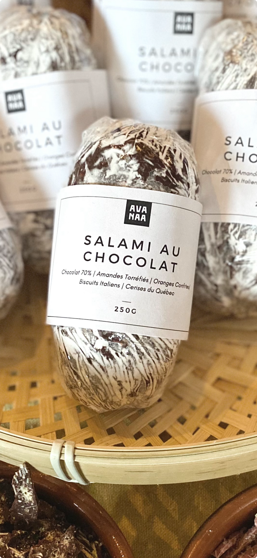 Chocolate salami